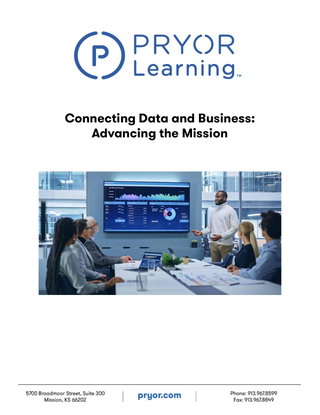 Connecting Data and Business: Advancing the Mission
