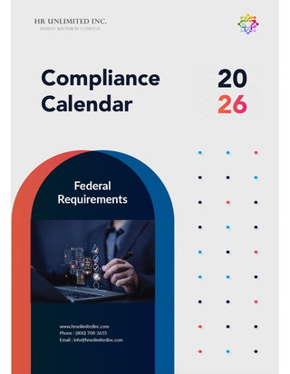 2026 Federal & State Compliance Calendar