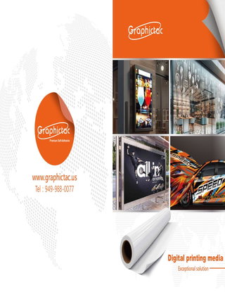 Digital printing catalogue
