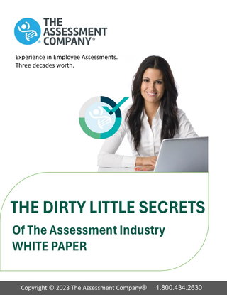 The Dirty Little Secrets Of The Assessment Industry