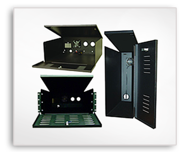 Indoor Fan-Ventilated NVR/DVR/CPU Lockboxes