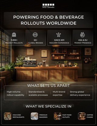 SKETS Studio: Setting the Benchmark for Global Food & Beverages Rollout Delivery