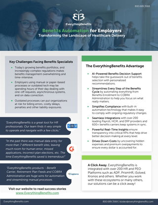 Employers Guide to Automating Employee Benefits