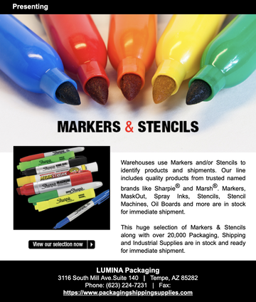 Markers & Stencils