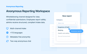 Anonymous Reporting