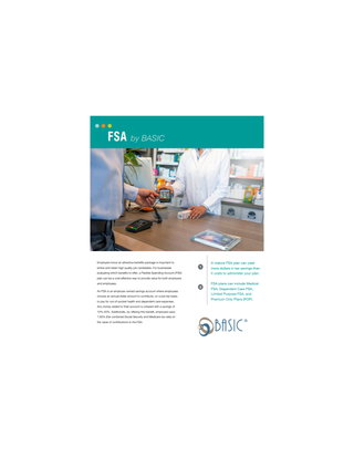 BASIC FSA Administration Brochure