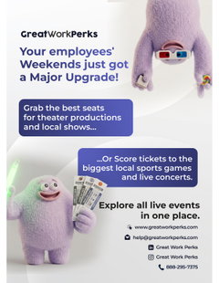 Live Events Are Now Part of Your Employee Perks Program