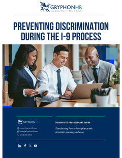 Preventing Discrimination During the I-9 Process