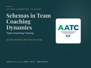 Team Coaching Training: Schemas in Team Coaching Dynamics (20 Hours)
