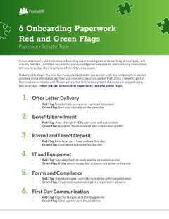 6 Onboarding Red and Green Flags