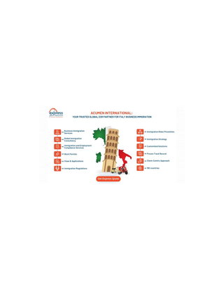 Effortlessly hire Expats in Italy: Global Employer of Record with Immigration Support