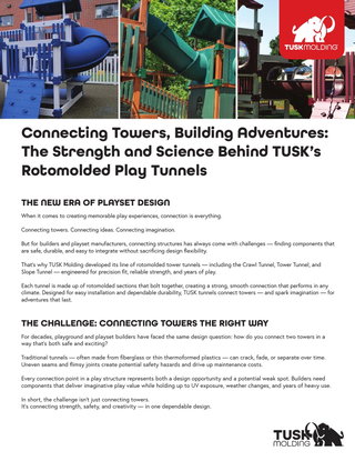 Engineering Stronger Play: Inside TUSK’s Modular Tower Tunnels