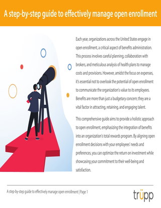 Free guide: Step-by-step open enrollment guide