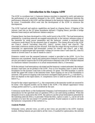 Introduction to the Ampsa ADW
