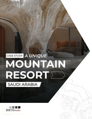 SKETS’ BIM Excellence Amidst Nature | Delivery of an Exclusive Mountain Valley Resort in Saudi Arabia