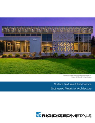 Architectural Brochure