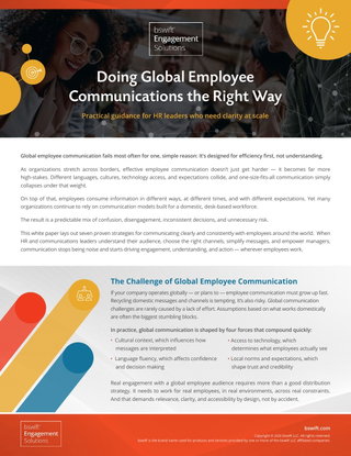 Doing Global Employee Communications the Right Way