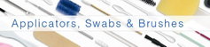Applicators, Swabs & Brushes 