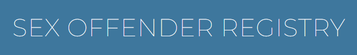 Sex Offender Registry