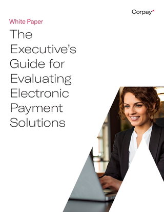 The Executive’s Guide for Evaluating Electronic Payment Solutions
