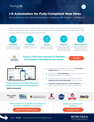 I-9 Automation for Fully Compliant New Hires