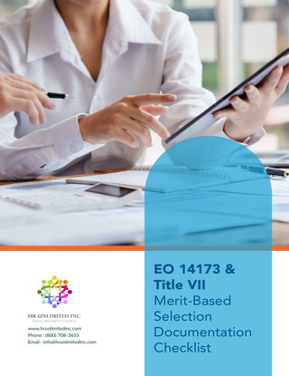 Merit-Based Selection Documentation Checklist