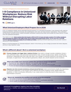 I-9 Compliance in Unionized Workplaces: Reduce Risk Without Disrupting Labor Relations