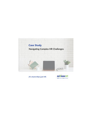 Case Study: Navigating Complex HR Challenges