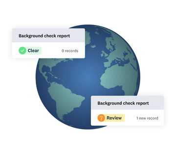 International background checks