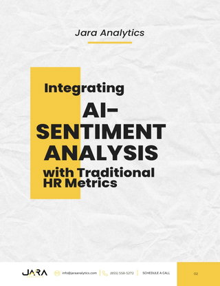 Integrating AI Sentiment Analysis with Traditional Employee Listening
