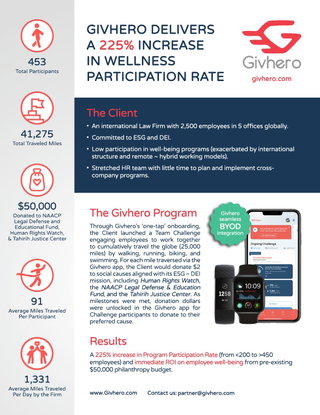 Global Law Firm - Well-being, DEI & ESG