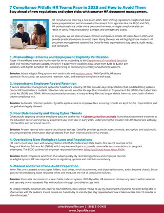 7 Compliance Pitfalls HR Teams Face in 2025 and How to Avoid Them