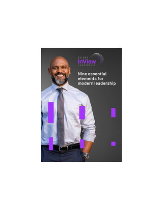 Nine essential elements for modern leadership