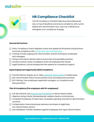 HR Compliance Checklist: What Every HR Pro Needs to Know