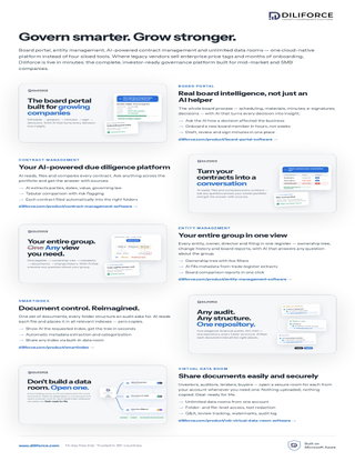Diliforce Product Overview