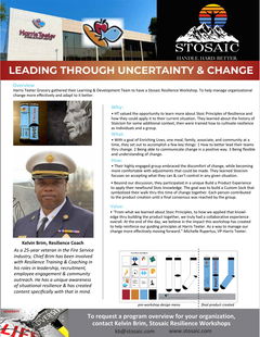 Leading Through Uncertainty & Change - Harris Teeter Case Study