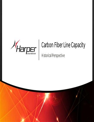 Carbon Fiber Line Capacity – Historical & Future Perspective