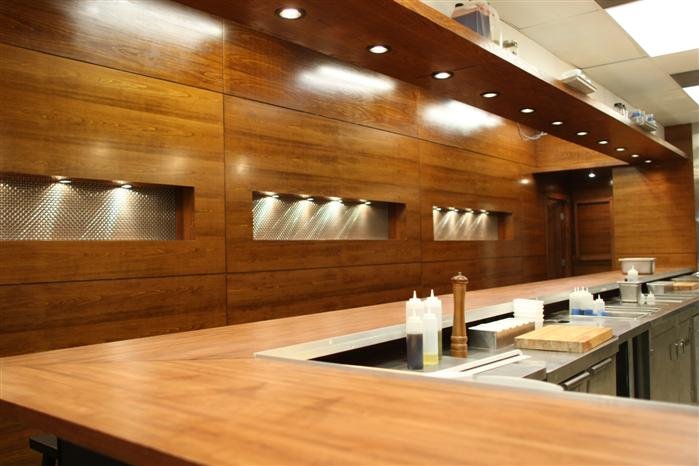 Cabinetry and Casework: Lucky Peach Wall Panels