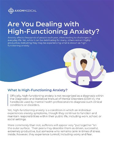 Are You Dealing with High-Functioning Anxiety?