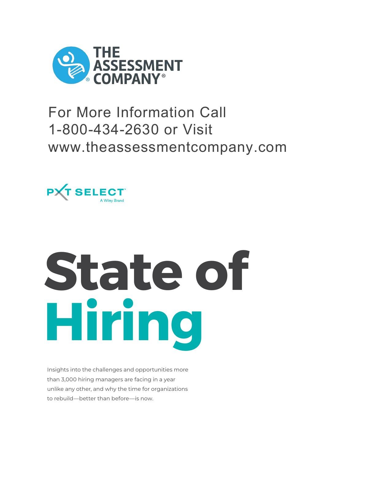 The State of Hiring