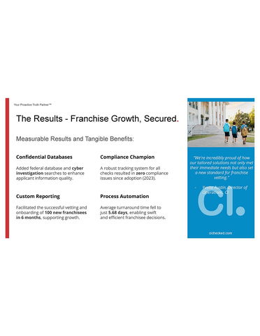 Building Better Education Franchises Through Smarter Background Screening