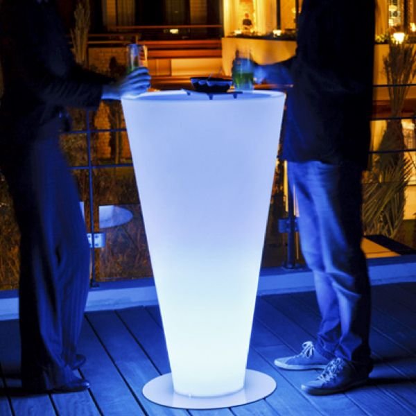 Up Illuminated Bar Table