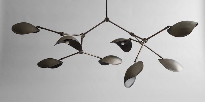 Stingray Chandelier - Bronze