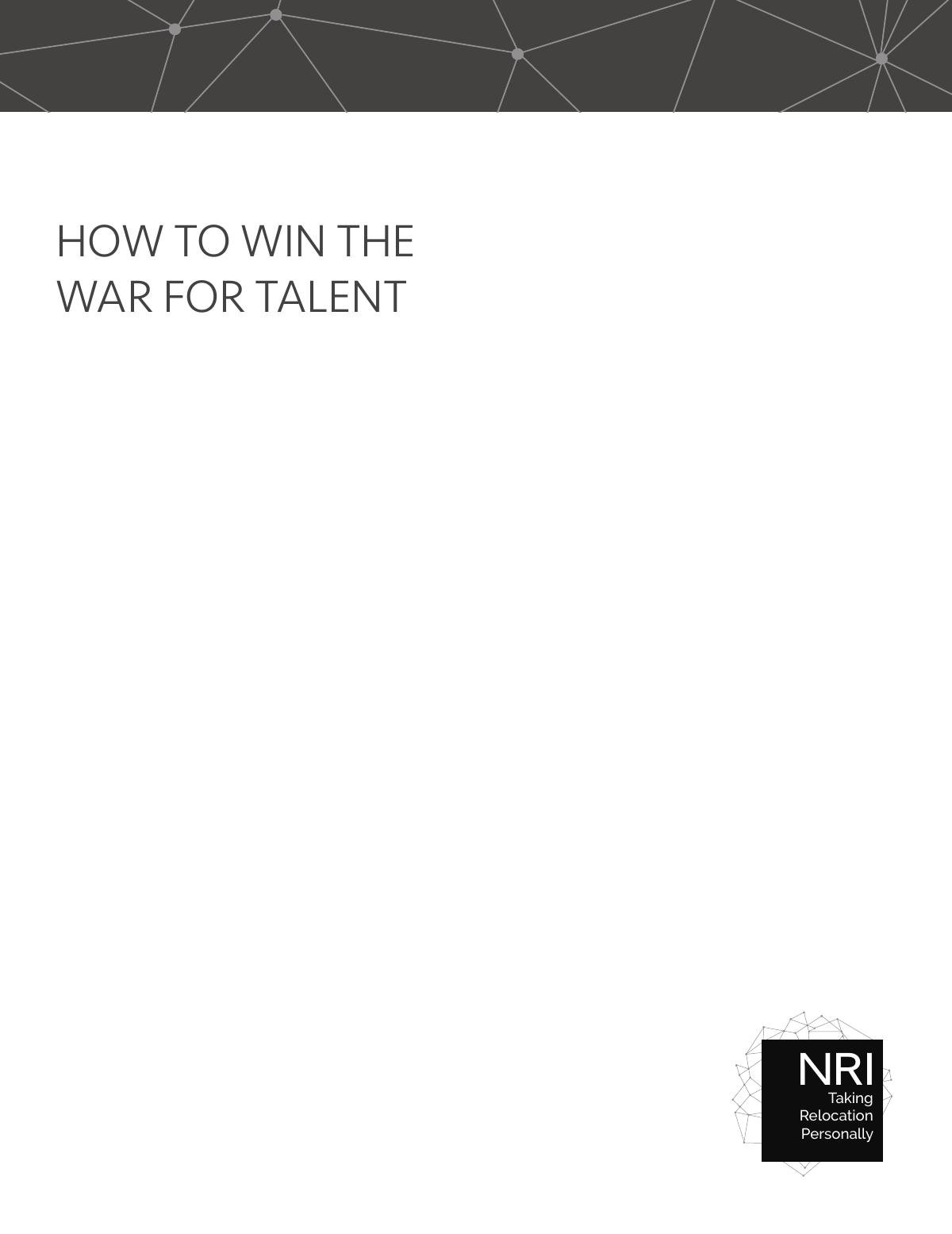How to Win the War for Talent with Relocation