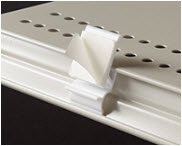 Shelf Extender Clip with Adhesive