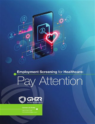 Employment Screening For Healthcare