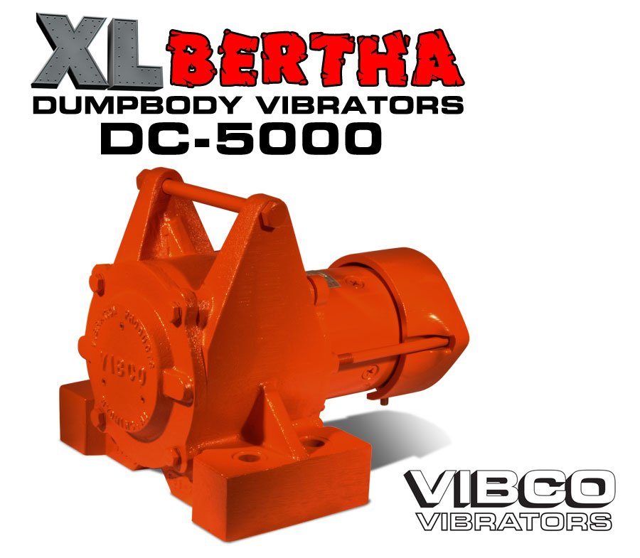 VIBCO XL Bertha DC-5000 Dumpbody Vibrator