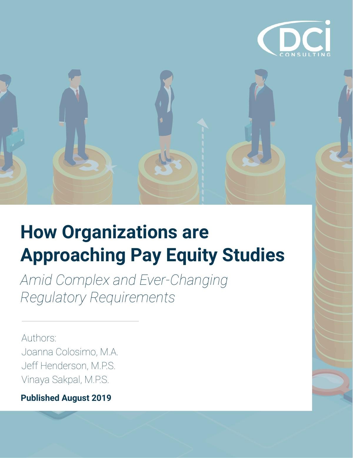 How Organizations are Approaching Pay Equity Studies
