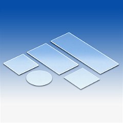 Clear Fused Quartz Microscope Slides