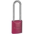 Master Lock 6835LTRED - Aluminum Padlock - Red